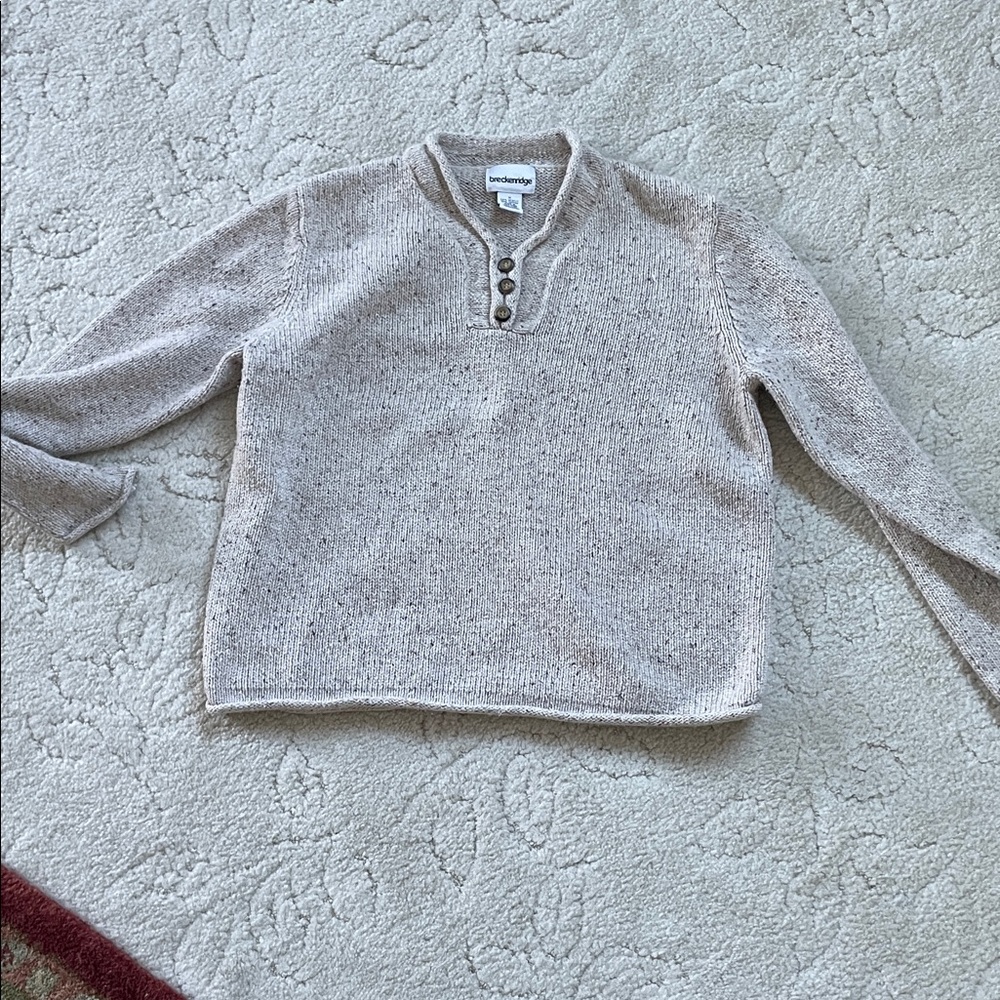 Breckenridge tan sweater